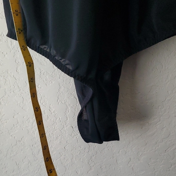 Cacique size 2 Black Sheer Bodysuit with Floral Embroidery - Picture 5 of 5